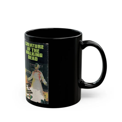 CREATURE OF THE WALKING DEAD (VHS COVER) - Black Coffee Mug-Go Mug Yourself