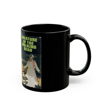 CREATURE OF THE WALKING DEAD (VHS COVER) - Black Coffee Mug - Go Mug Yourself
