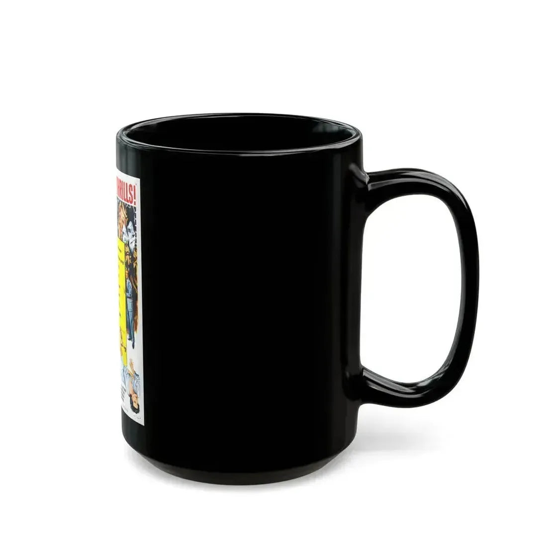 CREATURE WITH THE ATOM BRAIN 1955 Movie Poster - Black Coffee Mug - Go Mug Yourself