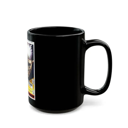 CREATURE WITH THE ATOM BRAIN (BELGIAN) 1955 Movie Poster - Black Coffee Mug - Go Mug Yourself