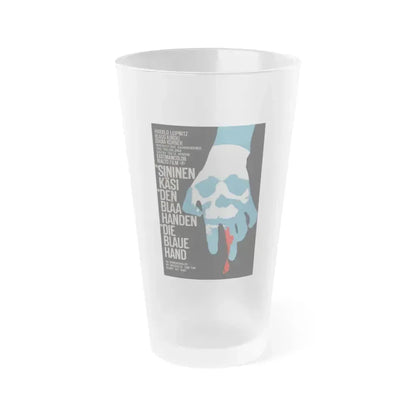 CREATURE WITH THE BLUE HAND 1967 Movie Poster - Frosted Pint Glass 16oz 16oz Frosted - Go Mug Yourself