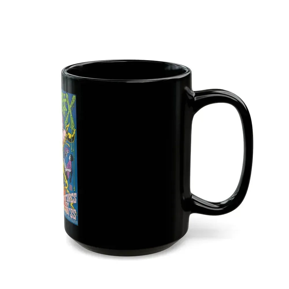 CREATURES FROM THE ABYSS 1994 Movie Poster - Black Coffee Mug - Go Mug Yourself
