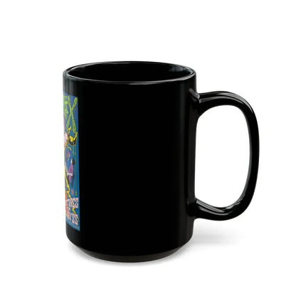 CREATURES FROM THE ABYSS 1994 Movie Poster - Black Coffee Mug - Go Mug Yourself