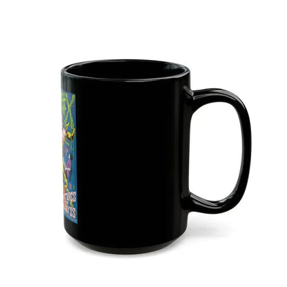 CREATURES FROM THE ABYSS 1994 Movie Poster - Black Coffee Mug - Go Mug Yourself