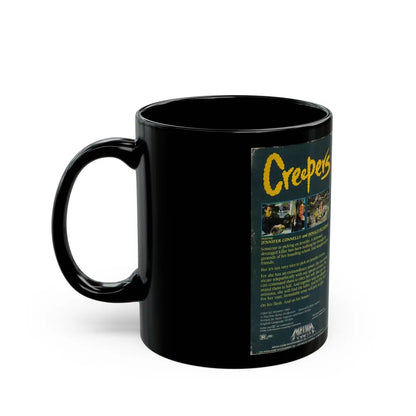 CREEPERS (VHS COVER) - Black Coffee Mug-Go Mug Yourself