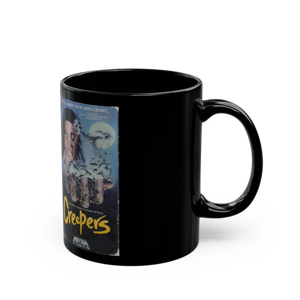 CREEPERS (VHS COVER) - Black Coffee Mug-Go Mug Yourself