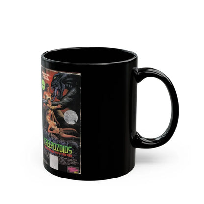 CREEPOZOIDS (VHS COVER) - Black Coffee Mug-Go Mug Yourself