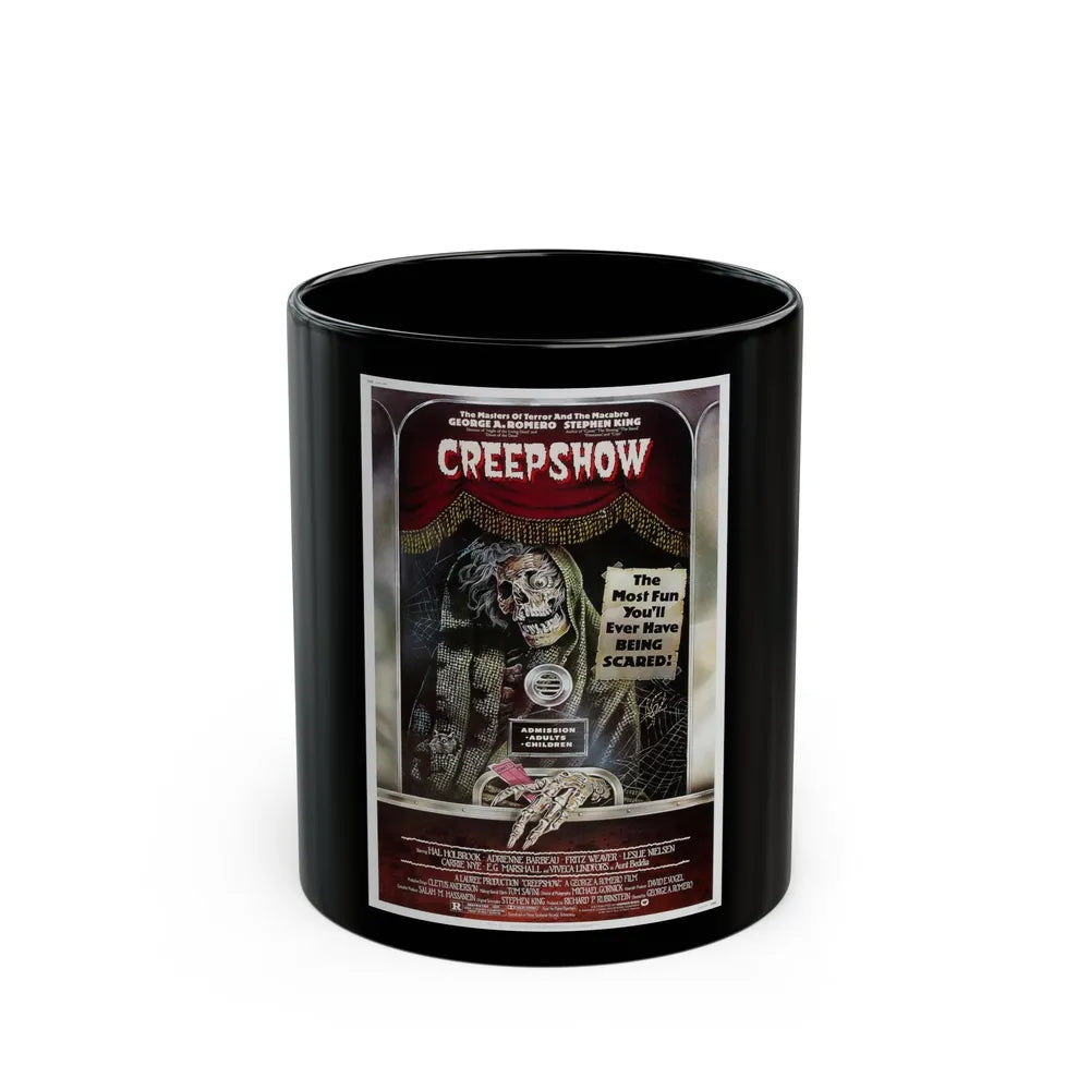 CREEPSHOW 1982 Movie Poster - Black Coffee Mug-11oz-Go Mug Yourself