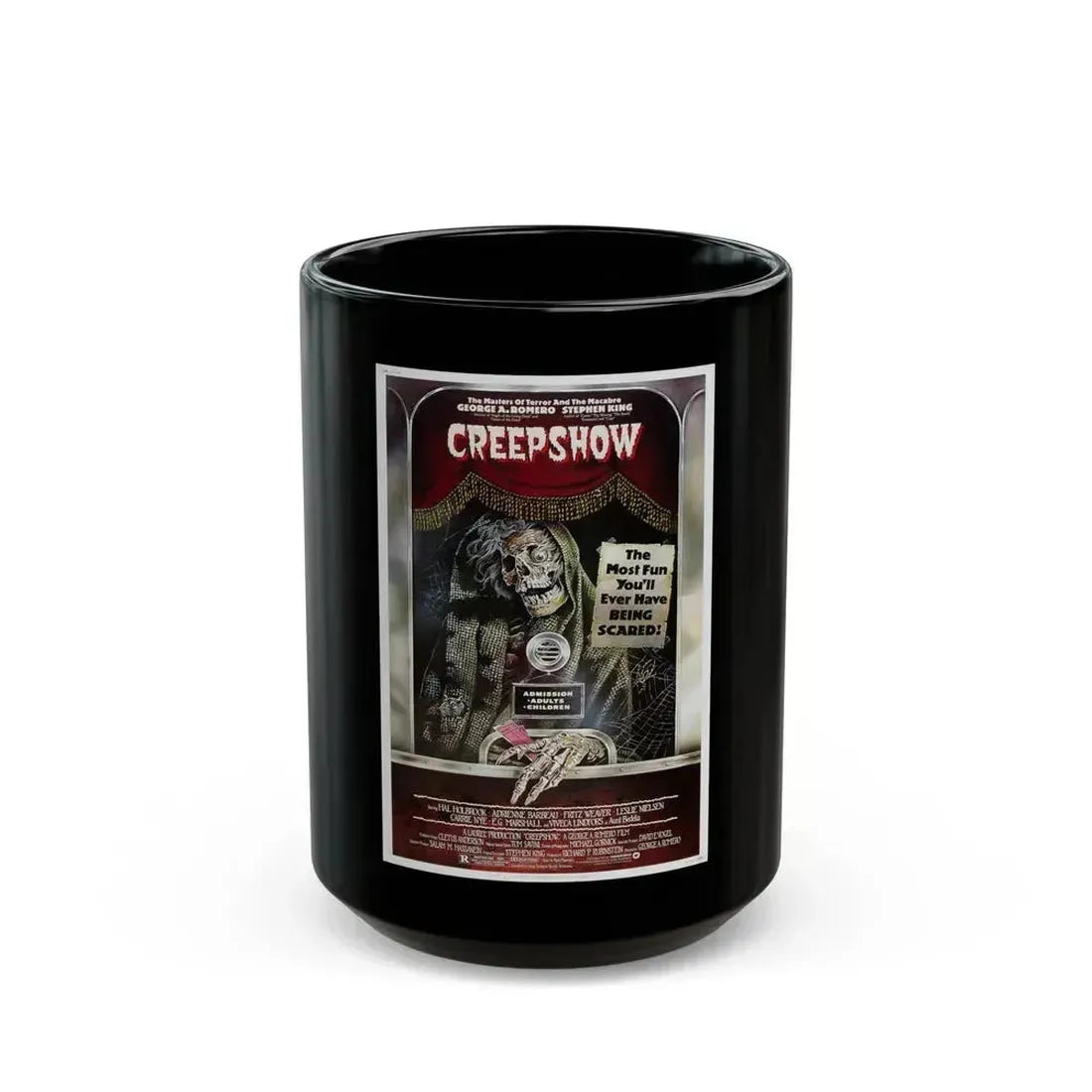 CREEPSHOW 1982 Movie Poster - Black Coffee Mug 15oz - Go Mug Yourself