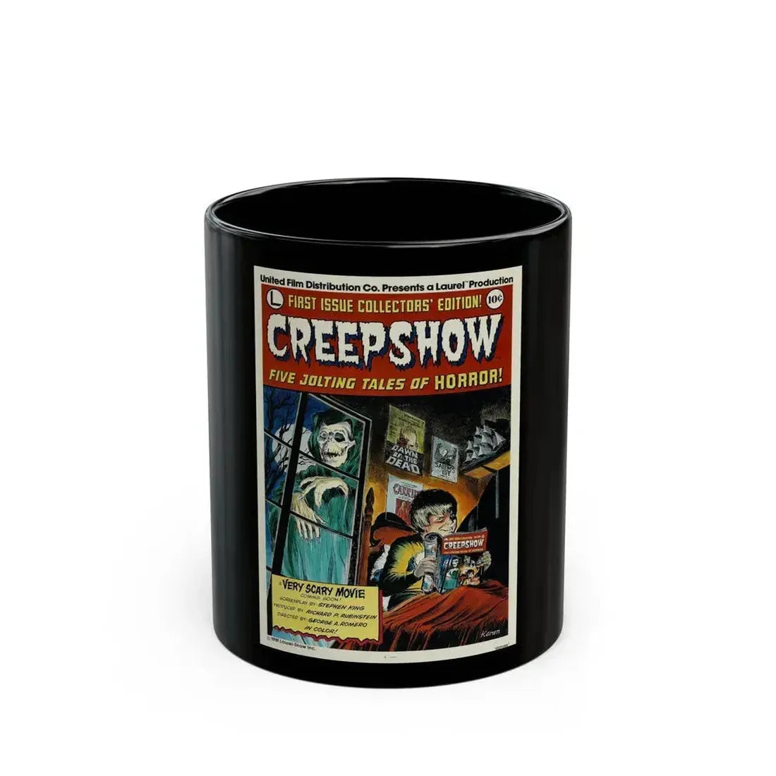 CREEPSHOW (2) 1982 Movie Poster - Black Coffee Mug 11oz - Go Mug Yourself