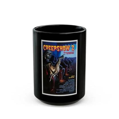 CREEPSHOW 2 1987 Movie Poster - Black Coffee Mug 15oz - Go Mug Yourself