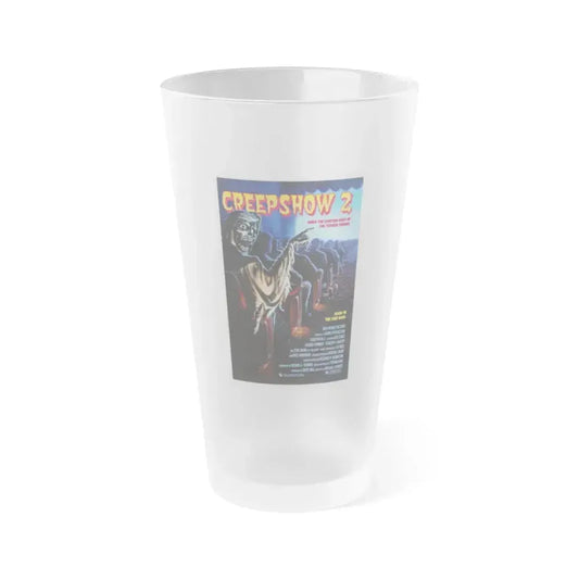CREEPSHOW 2 1987 Movie Poster - Frosted Pint Glass 16oz 16oz Frosted - Go Mug Yourself