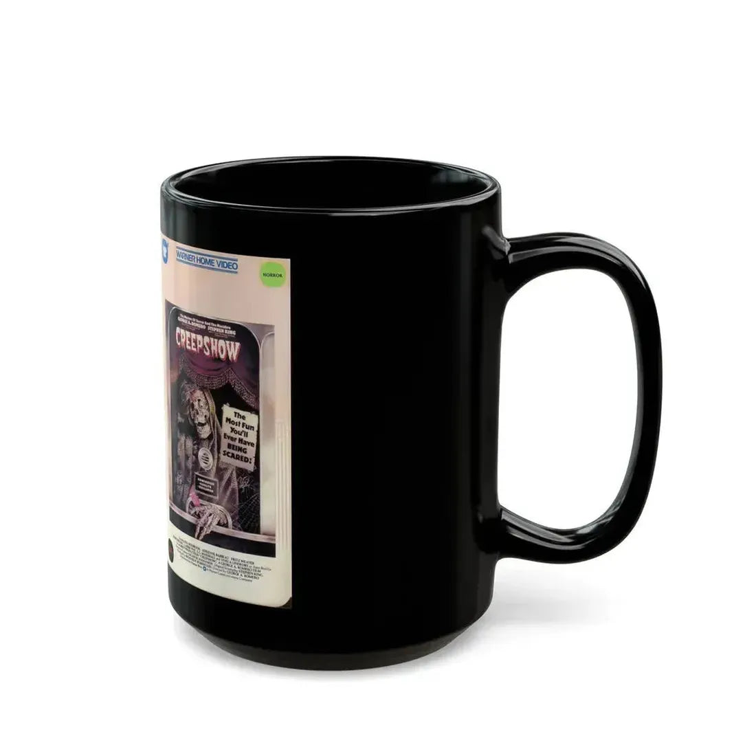 CREEPSHOW (VHS COVER) - Black Coffee Mug - Go Mug Yourself