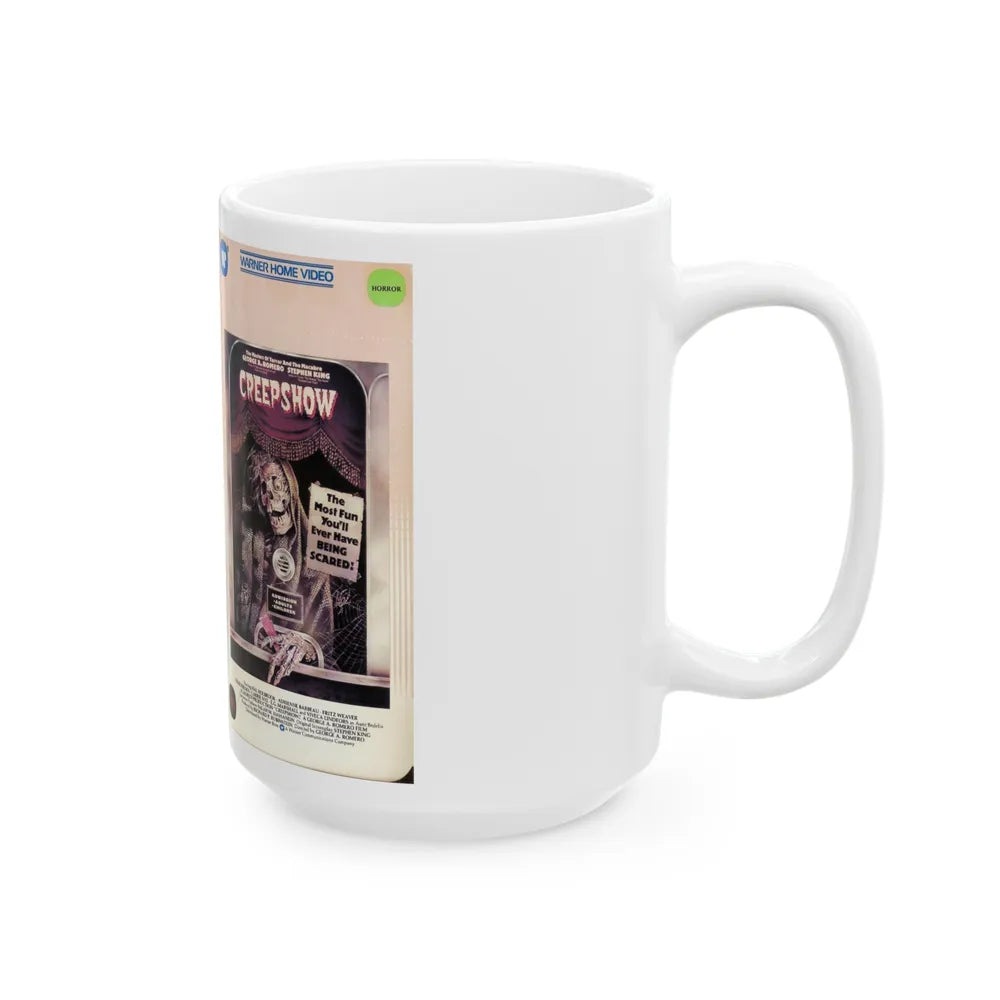 CREEPSHOW (VHS COVER) - White Coffee Mug-Go Mug Yourself