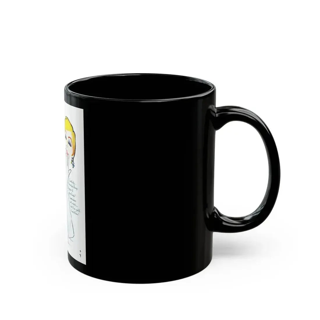Crescendo Gloves, 1963 - Black Coffee Mug - Go Mug Yourself