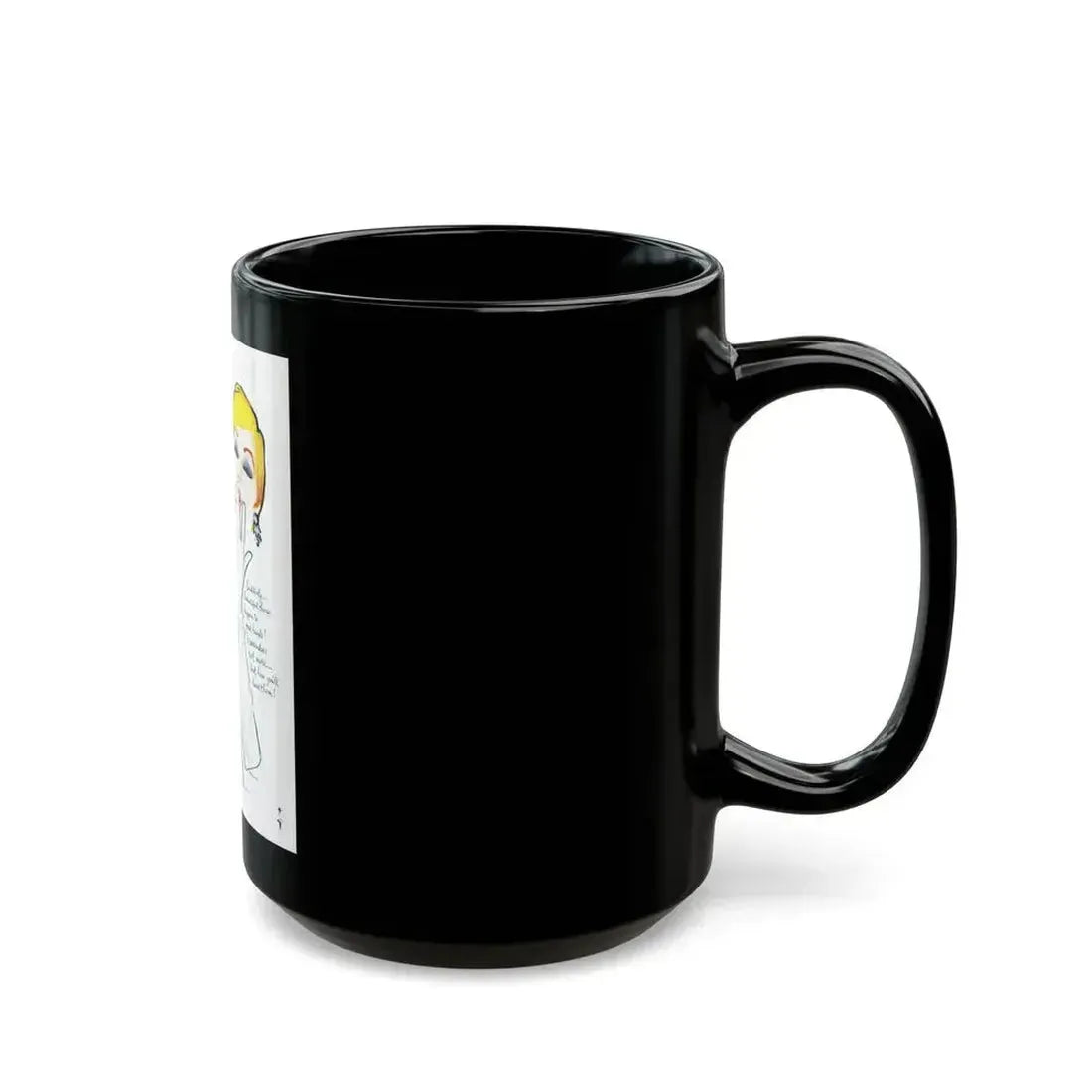 Crescendo Gloves, 1963 - Black Coffee Mug - Go Mug Yourself