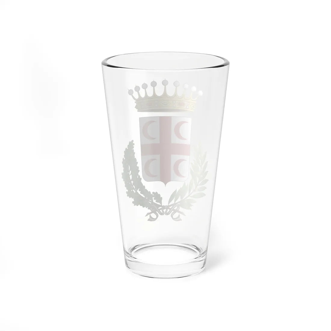 Crescentino-Stemma (Italy) (Coat of Arms) Pint Glass 16oz - Go Mug Yourself
