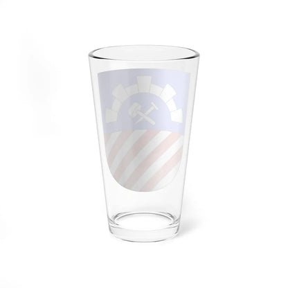 Cresciano-coat of arms (Switzerland) (Coat of Arms) Pint Glass 16oz - Go Mug Yourself
