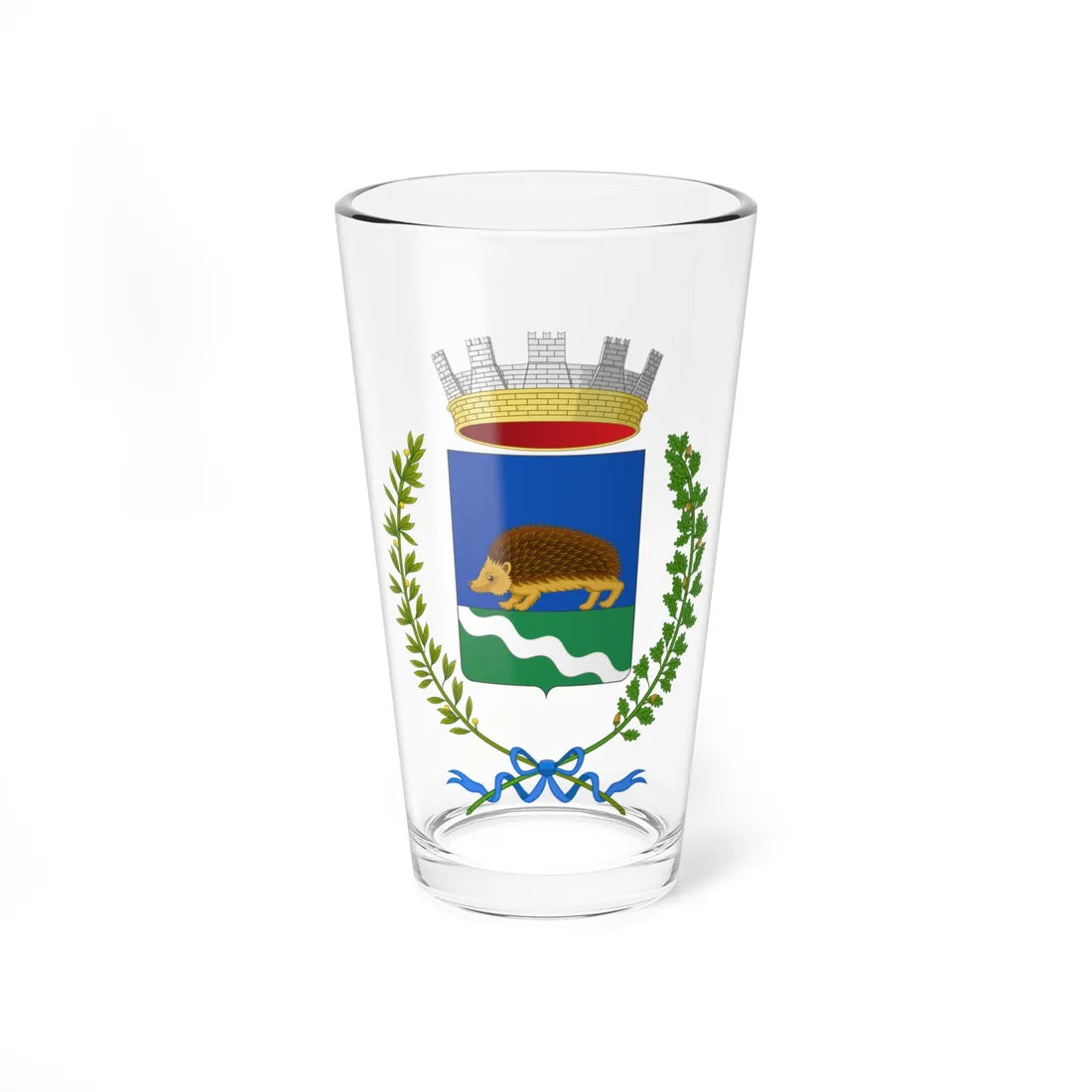 Crespina-Stemma (Italy) (Coat of Arms) Pint Glass 16oz 16oz - Go Mug Yourself