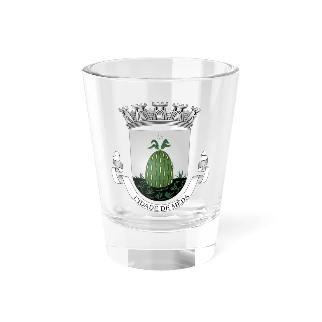 Crest of Mêda (Coat of Arms) Shot Glass 1.5oz 1.5oz - Go Mug Yourself