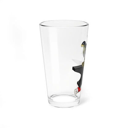 Crest of Rutherford B. Hayes (United States) (Coat of Arms) Pint Glass 16oz - Go Mug Yourself