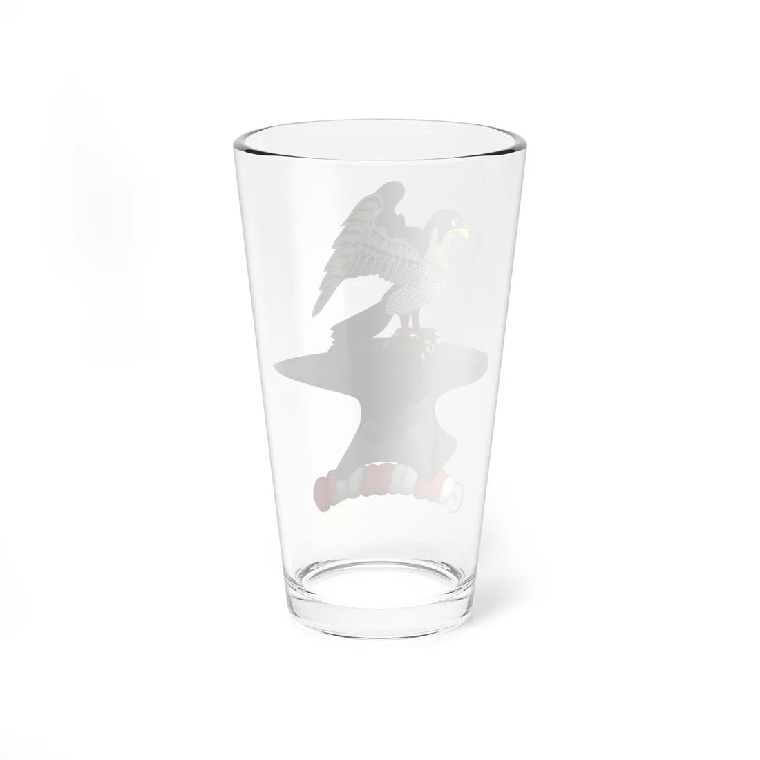 Crest of Rutherford B. Hayes (United States) (Coat of Arms) Pint Glass 16oz - Go Mug Yourself