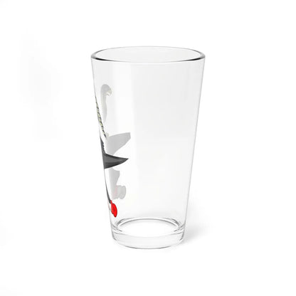 Crest of Rutherford B. Hayes (United States) (Coat of Arms) Pint Glass 16oz - Go Mug Yourself