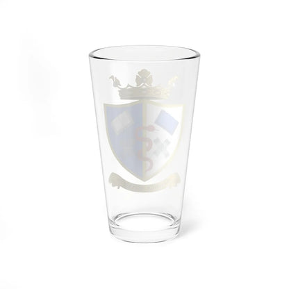Crest of Sheffield Medical School (United Kingdom) (Coat of Arms) Pint Glass 16oz - Go Mug Yourself