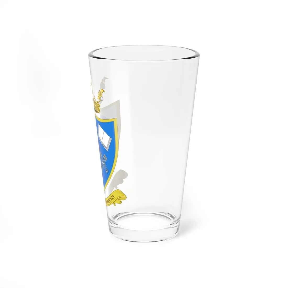 Crest of Sheffield Medical School (United Kingdom) (Coat of Arms) Pint Glass 16oz - Go Mug Yourself