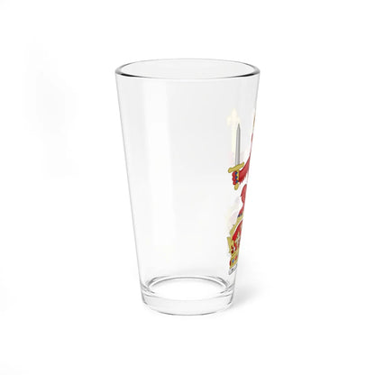 Crest of the Coat of Arms of the United Kingdom Scotland (United Kingdom) (Coat of Arms) Pint Glass 16oz - Go Mug Yourself