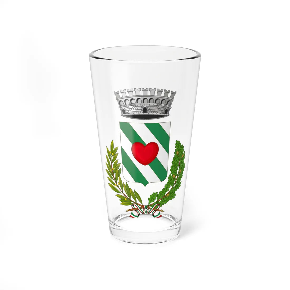 Crevacuore-Stemma (Italy) (Coat of Arms) Pint Glass 16oz 16oz - Go Mug Yourself