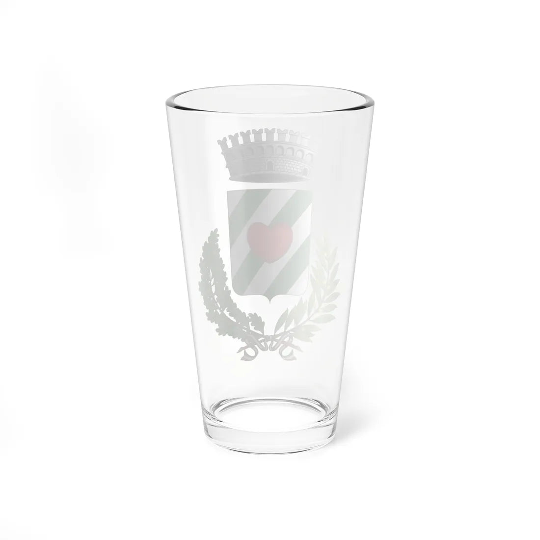 Crevacuore-Stemma (Italy) (Coat of Arms) Pint Glass 16oz - Go Mug Yourself
