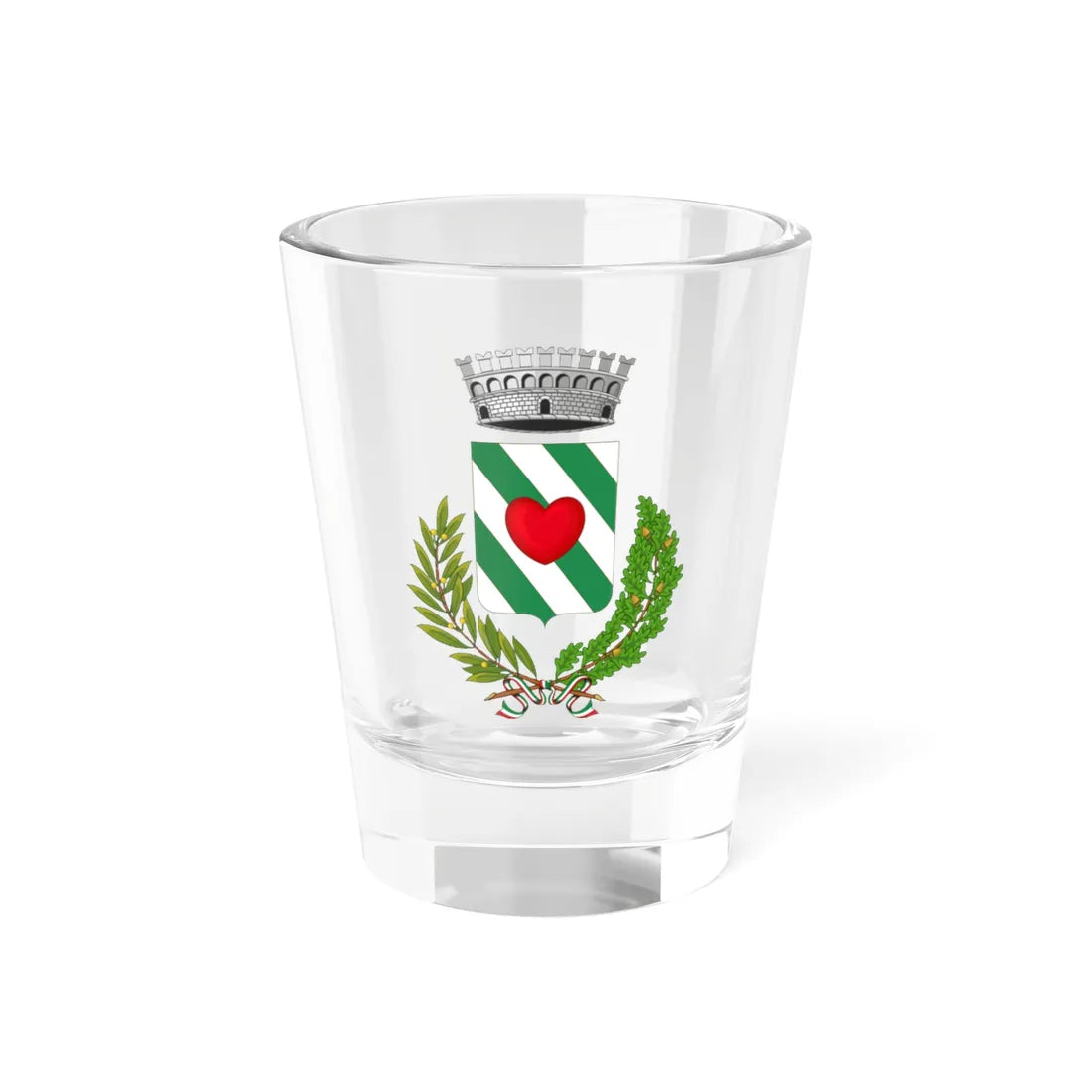 Crevacuore-Stemma (Italy) (Coat of Arms) Shot Glass 1.5oz 1.5oz - Go Mug Yourself