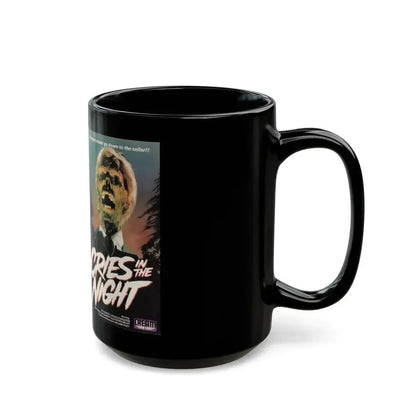 CRIES IN THE NIGHT (VHS COVER) - Black Coffee Mug - Go Mug Yourself