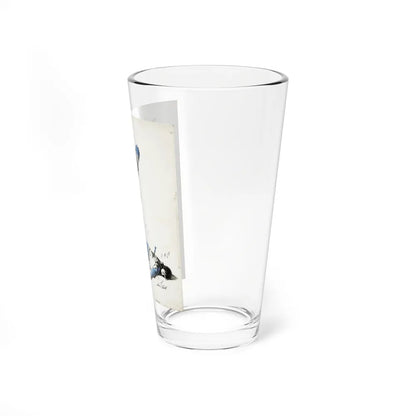 Crime Illustration - Pint Glass 16oz-Go Mug Yourself