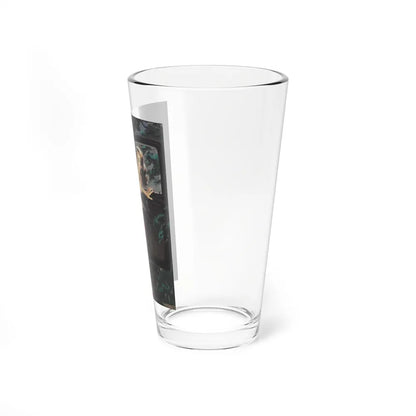 Crime noir paperback cover (2) - Pint Glass 16oz-Go Mug Yourself