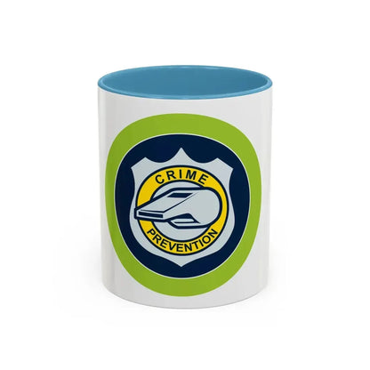 Crime Prevention (Boy Scout Merit Badge) Accent Coffee Mug 11oz Light Blue - Go Mug Yourself