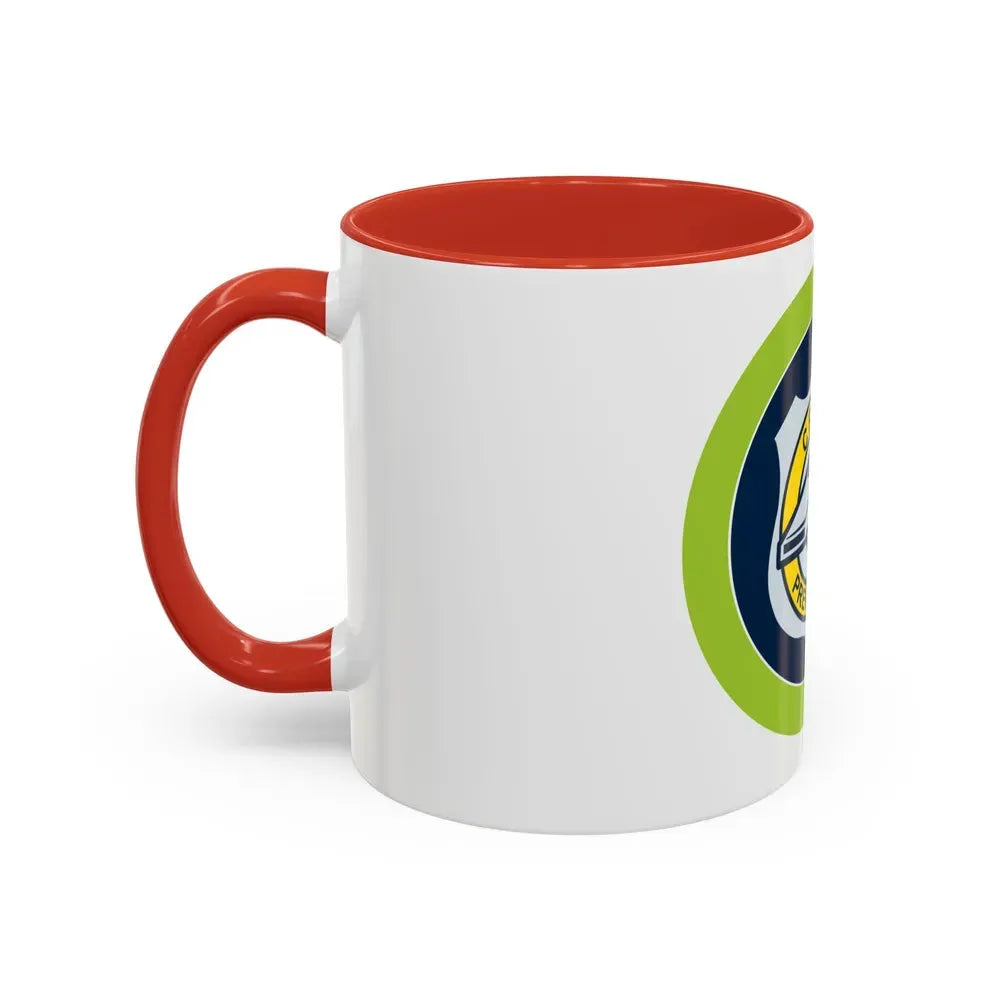 Crime Prevention (Boy Scout Merit Badge) Accent Coffee Mug - Go Mug Yourself