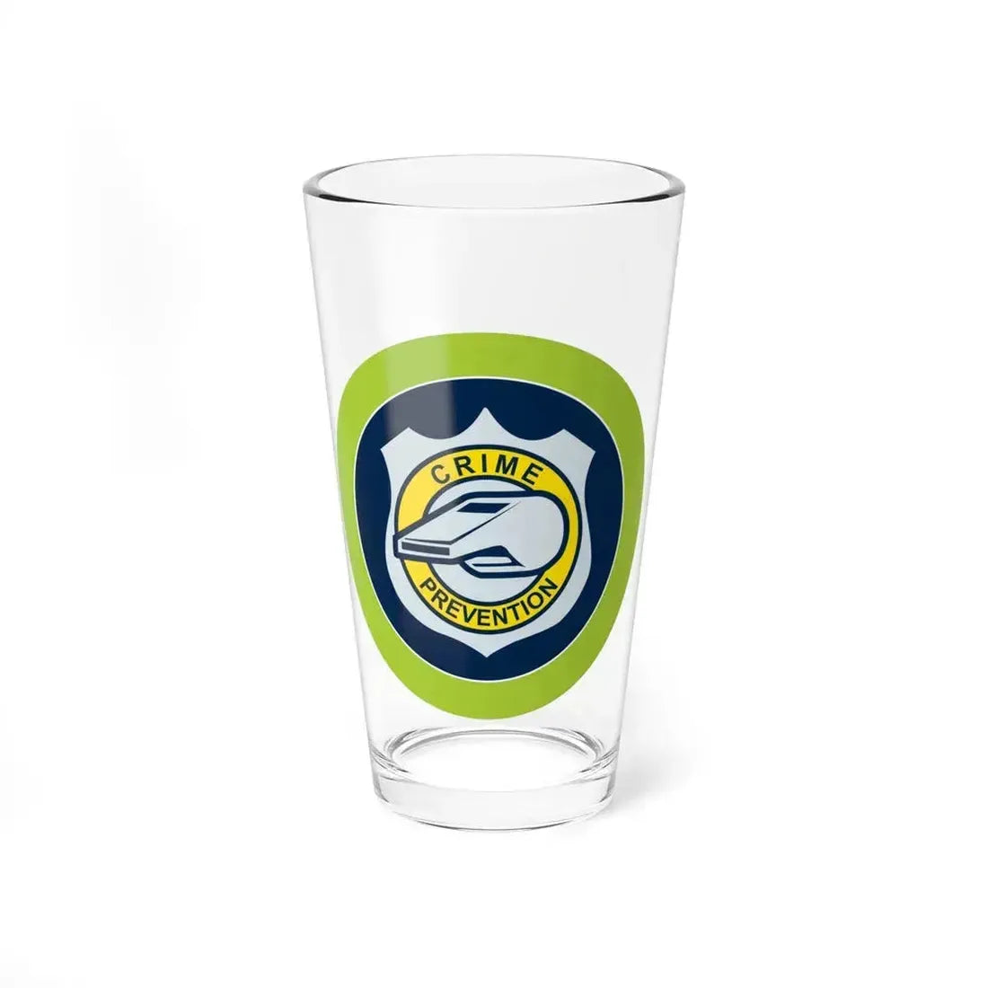 Crime Prevention (Boy Scout Merit Badge) Pint Glass 16oz 16oz - Go Mug Yourself