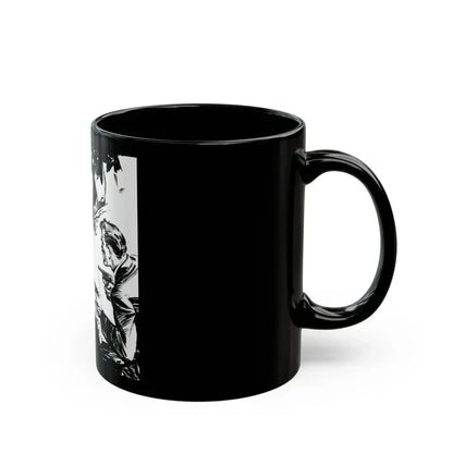 Crime pulp illustration - Black Coffee Mug - Go Mug Yourself