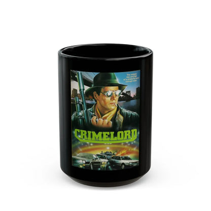 CRIMELORD (UNUSED) Movie Poster - Black Coffee Mug-15oz-Go Mug Yourself