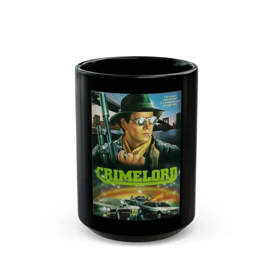 CRIMELORD (UNUSED) Movie Poster - Black Coffee Mug 15oz - Go Mug Yourself