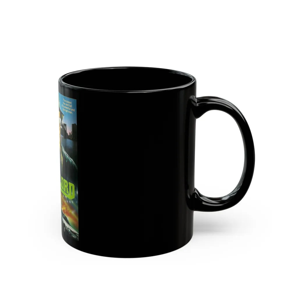 CRIMELORD (UNUSED) Movie Poster - Black Coffee Mug-Go Mug Yourself