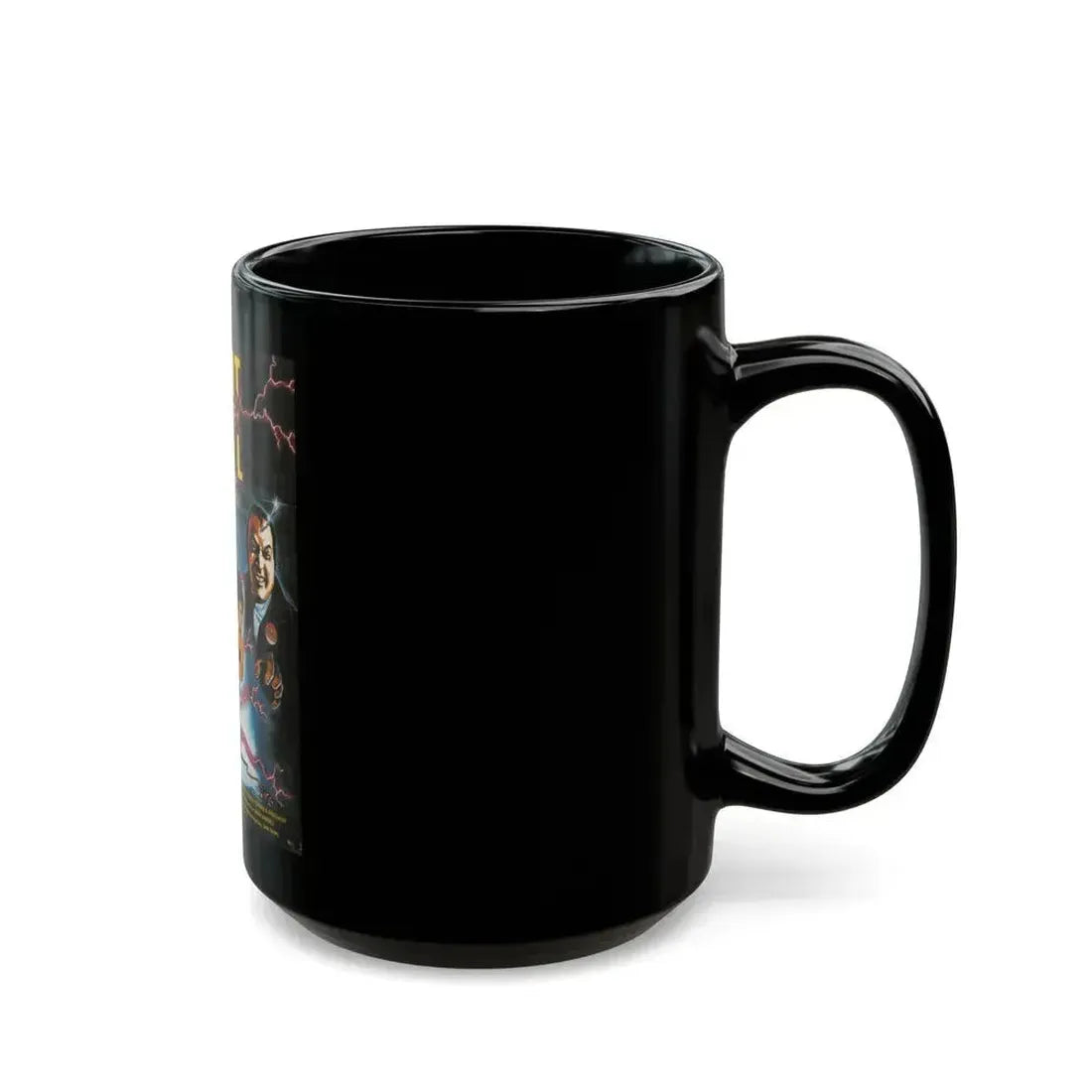 CRIMEWAVE 1985 Movie Poster - Black Coffee Mug - Go Mug Yourself