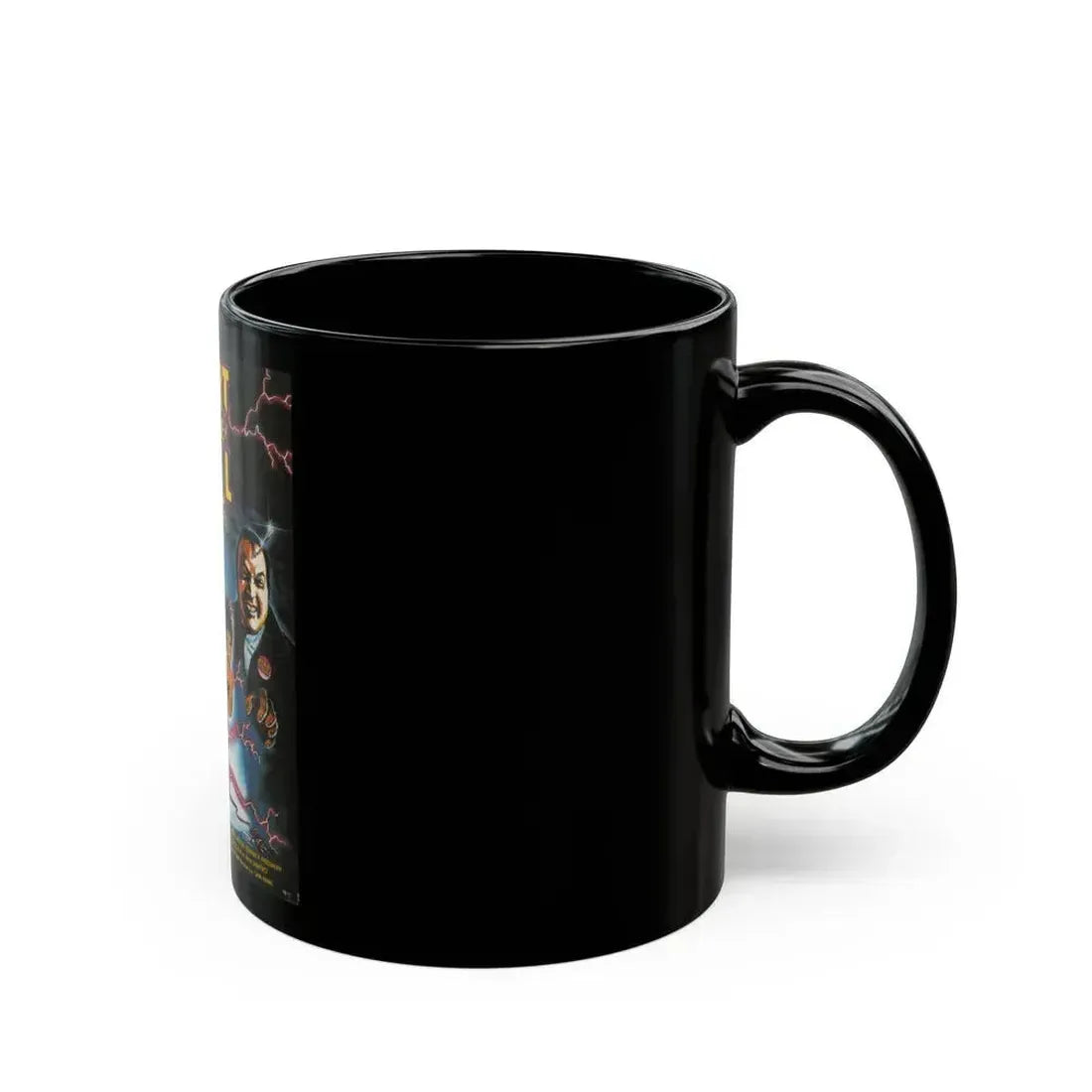 CRIMEWAVE 1985 Movie Poster - Black Coffee Mug - Go Mug Yourself