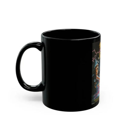 CRIMEWAVE 1985 Movie Poster - Black Coffee Mug - Go Mug Yourself