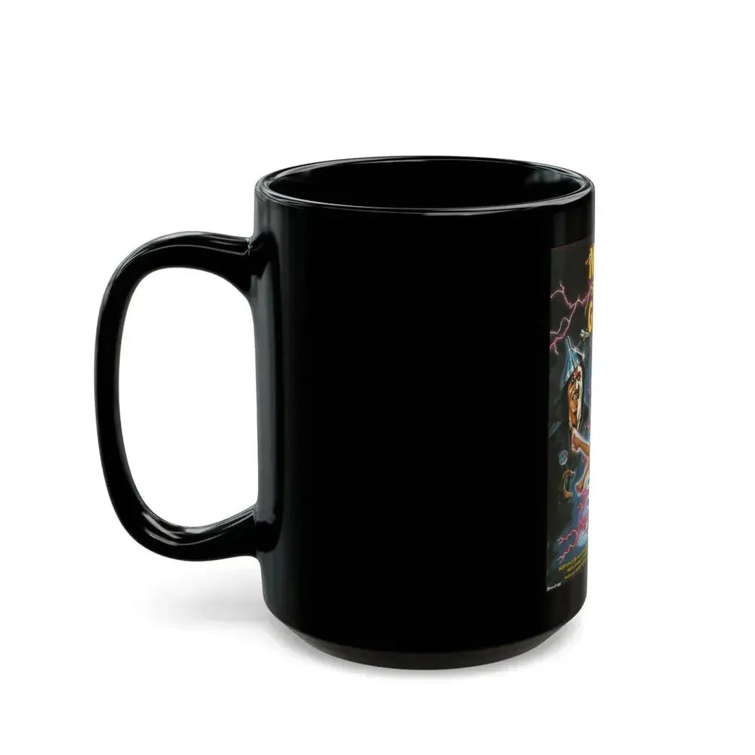 CRIMEWAVE 1985 Movie Poster - Black Coffee Mug - Go Mug Yourself