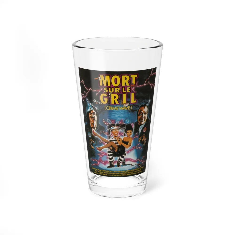 CRIMEWAVE 1985 Movie Poster - Pint Glass 16oz-16oz-Go Mug Yourself