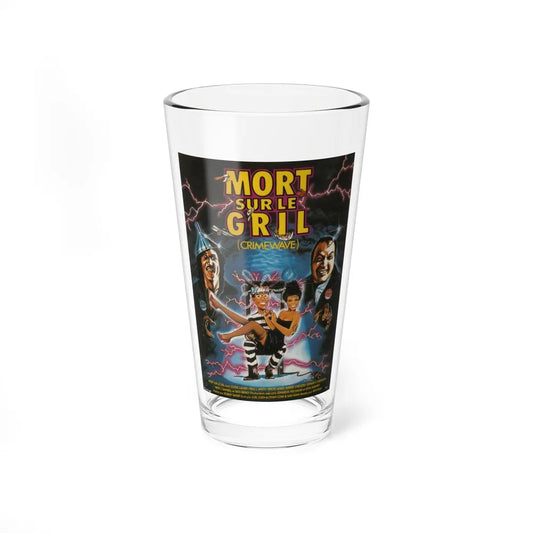 CRIMEWAVE 1985 Movie Poster - Pint Glass 16oz-16oz-Go Mug Yourself