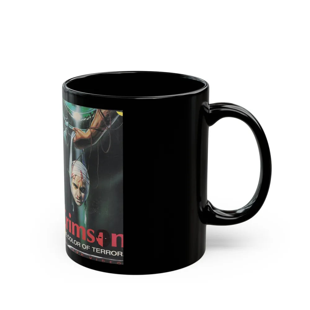 CRIMSON (VHS COVER) - Black Coffee Mug-Go Mug Yourself